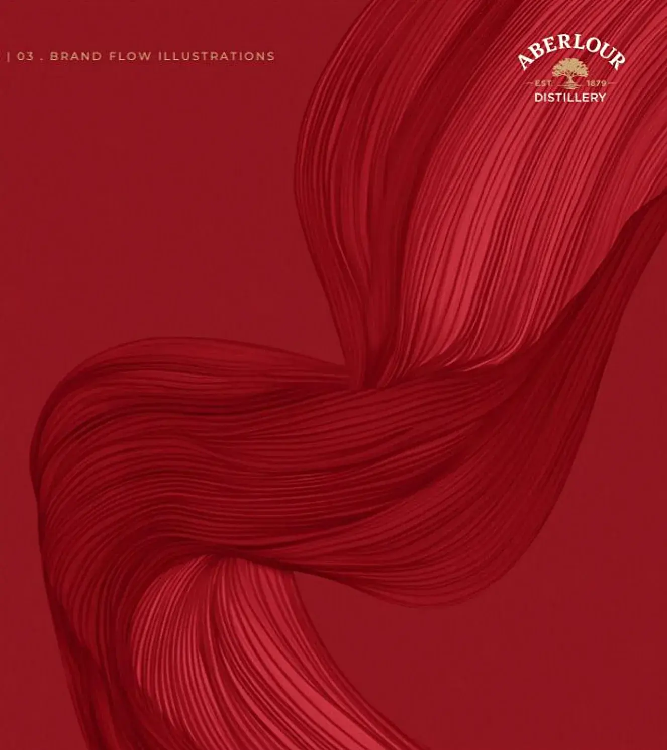 The Liquid Flow pattern at full scale, drawn as continuous contour lines