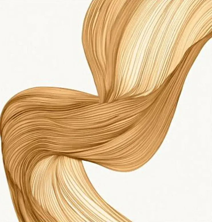Flow in gold on Mineral Beige