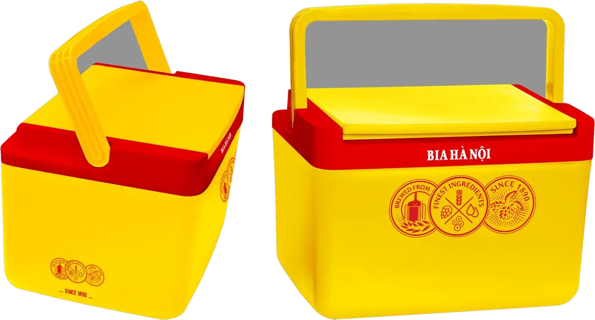 Branded cool box