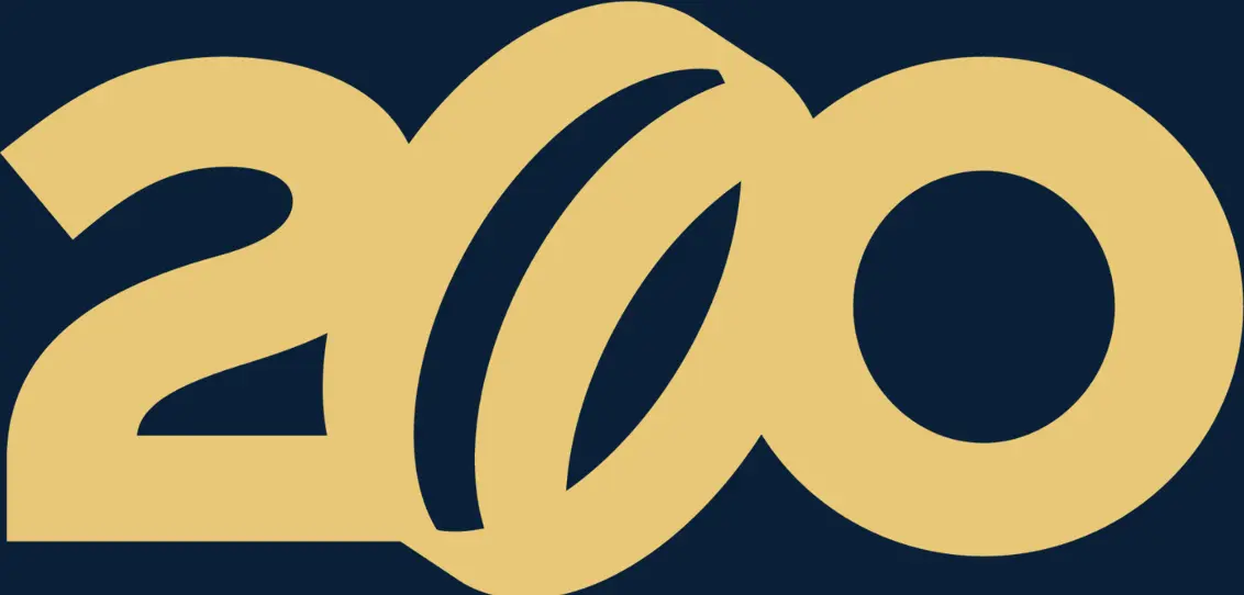 The global 200-year anniversary mark supplied by the brand