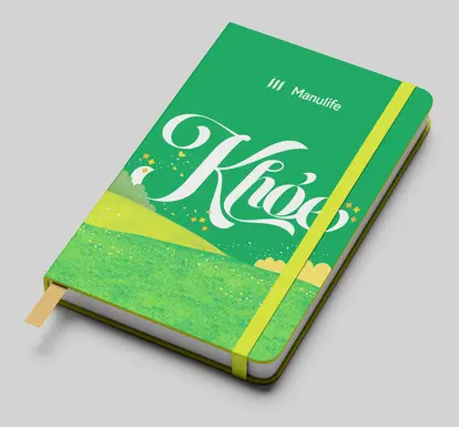 Branded notebook