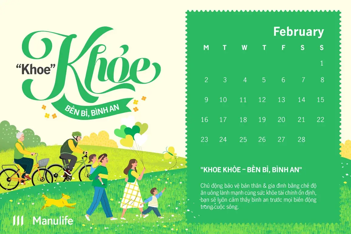 Month page — February, route two