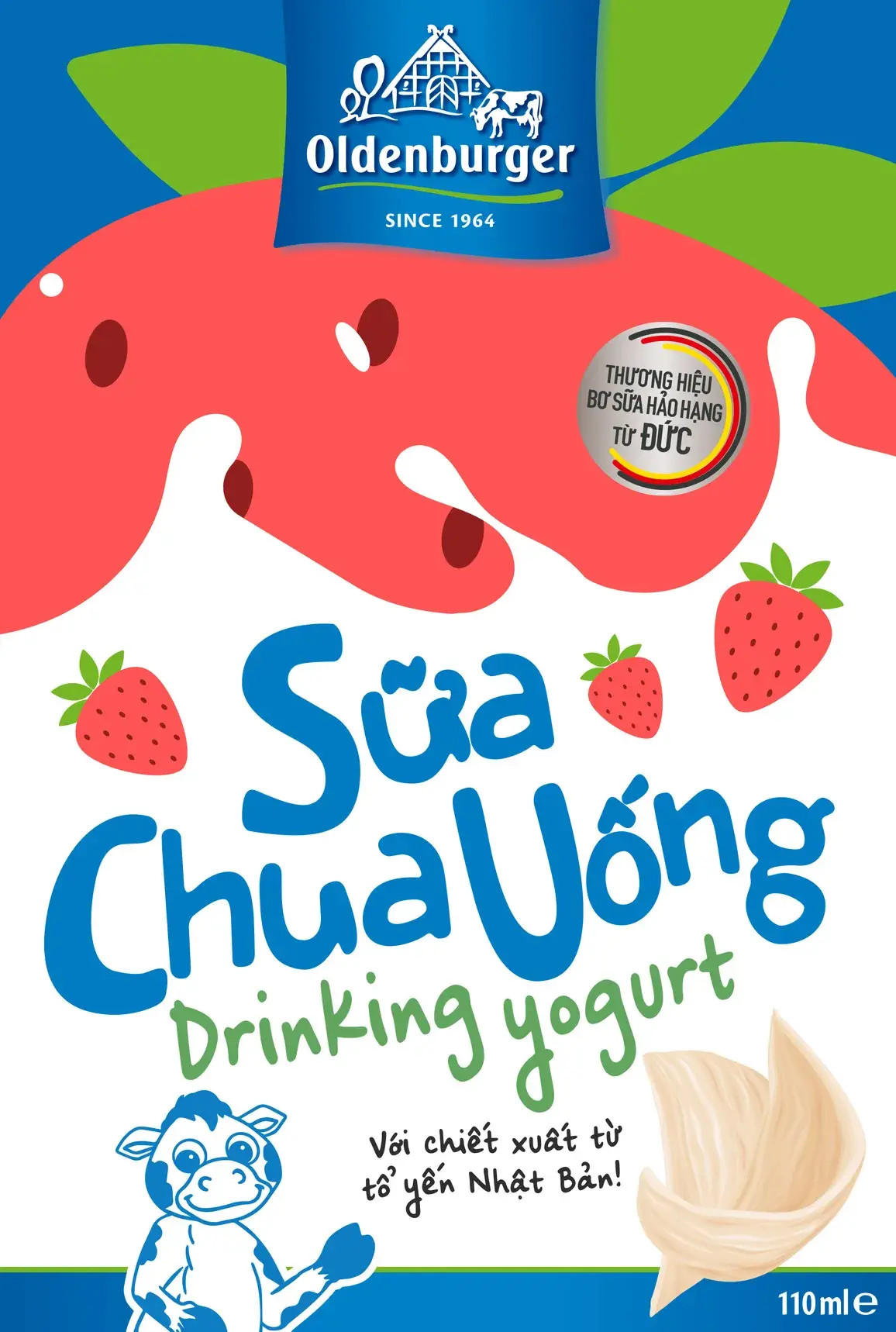 Flat artwork, strawberry — Direction I
