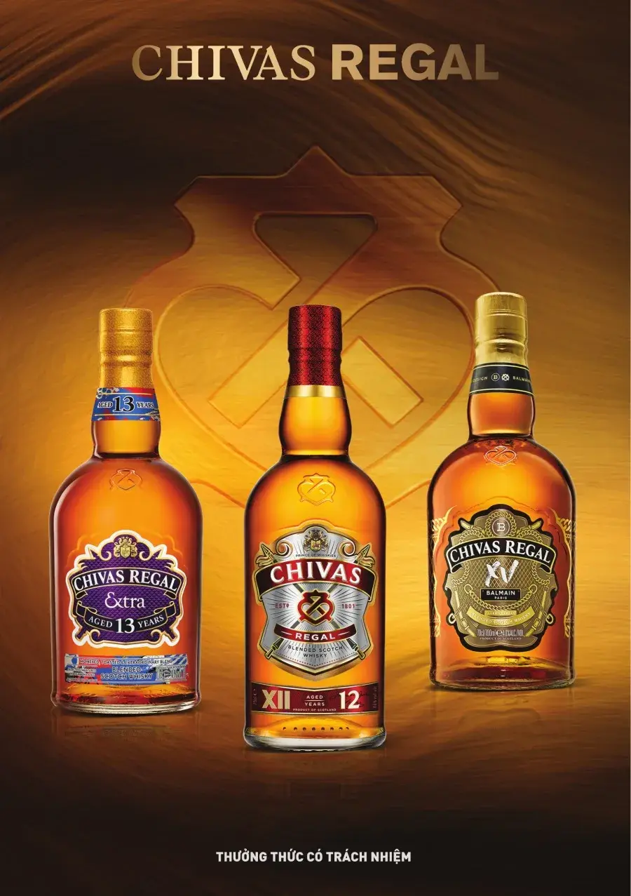 Chivas Regal leaflet, page one