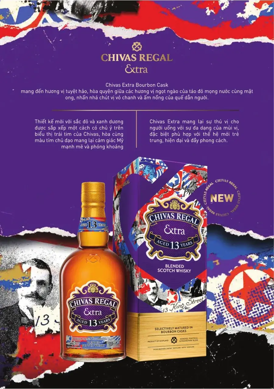 Chivas Regal leaflet, page three