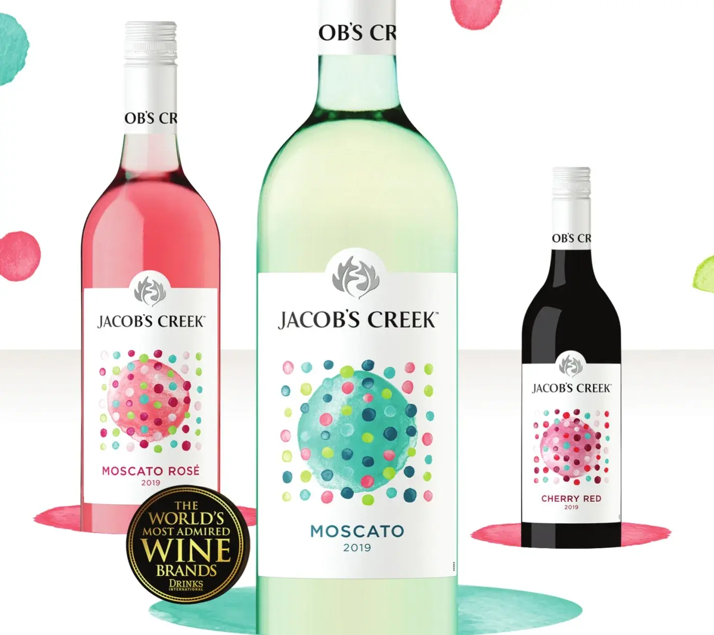 The Jacob’s Creek line-up