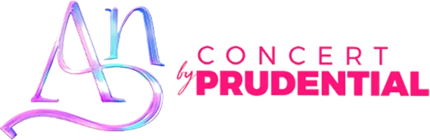 The campaign lockup — the word An written by hand in a pink, purple and blue gradient