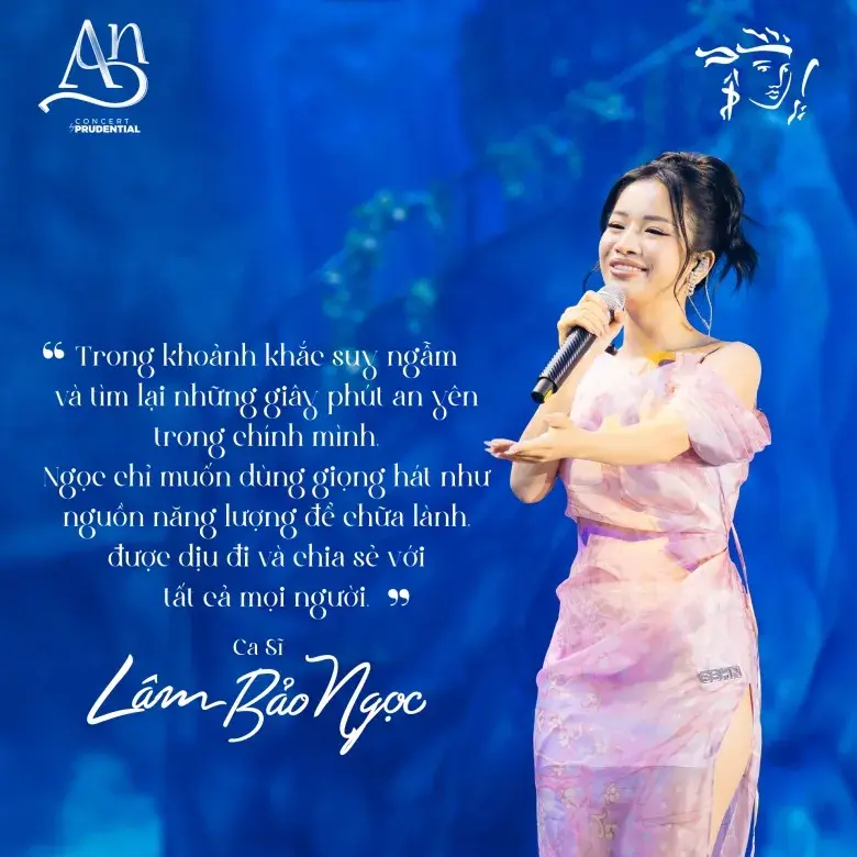 Quote post from the concert, one performer under stage light