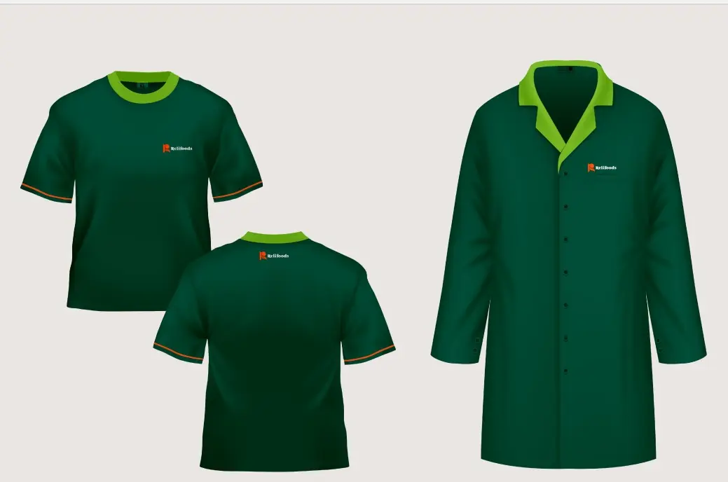 Field uniform — shirt and long coat in green