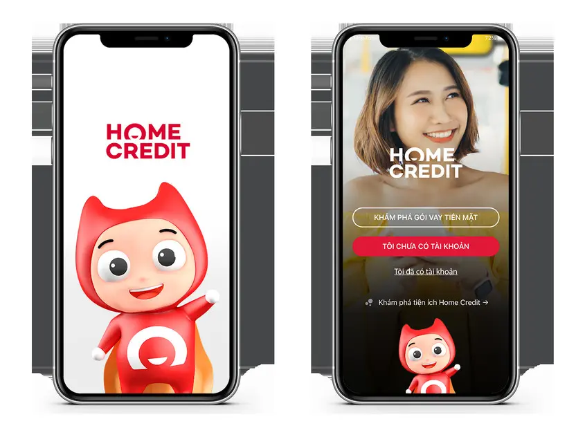 App screen on a phone