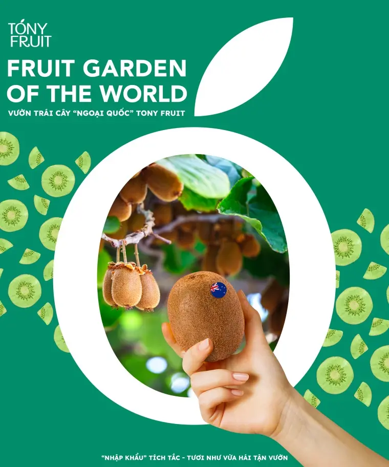 Route 01 poster in green — the Ó opening onto an orchard, hand reaching in