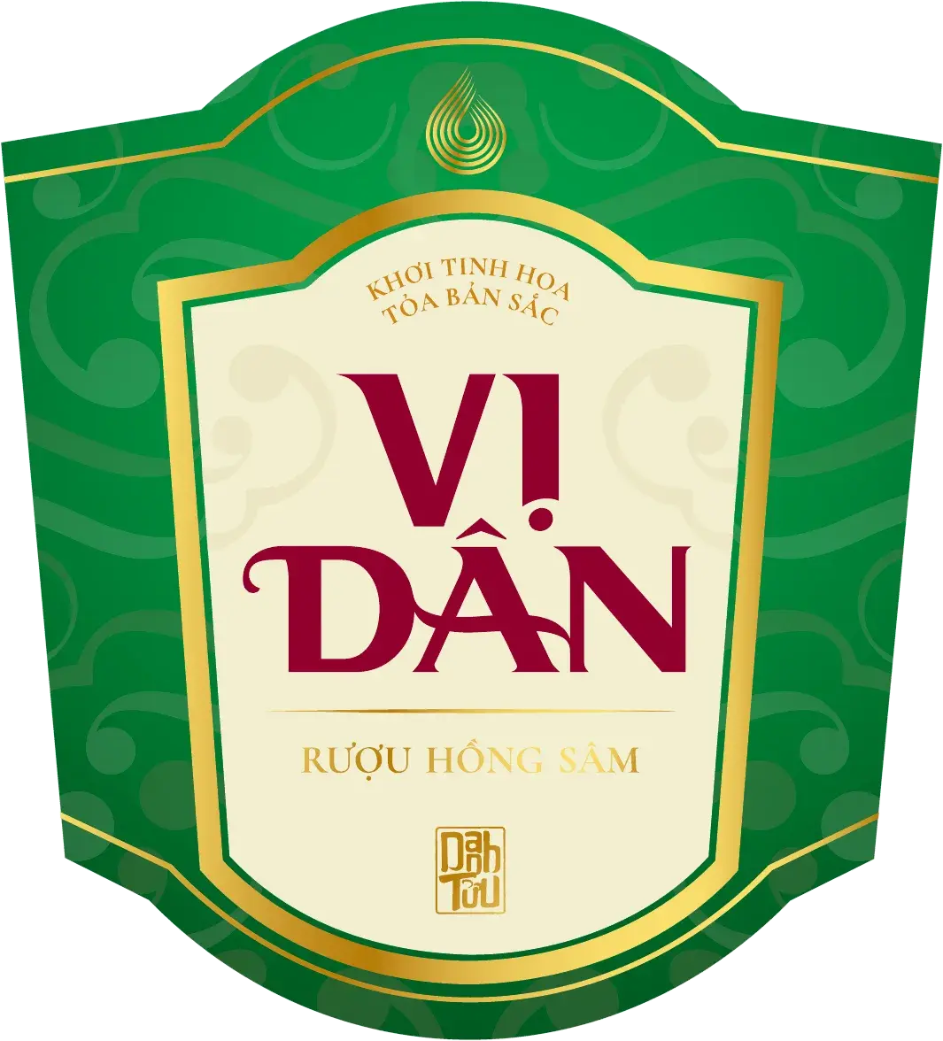 The Mộc label — green