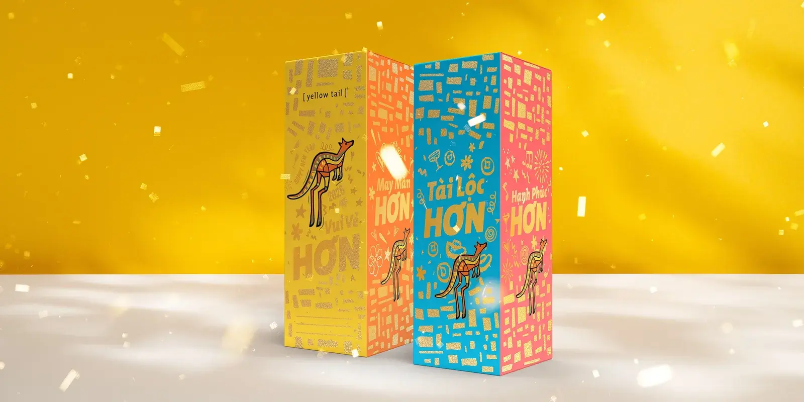 Route 01-A in scene — the finished cartons standing together