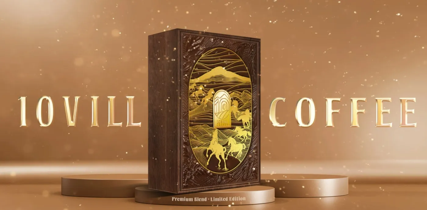 10Vill Coffee — Brand Identity — Packaging Design case study