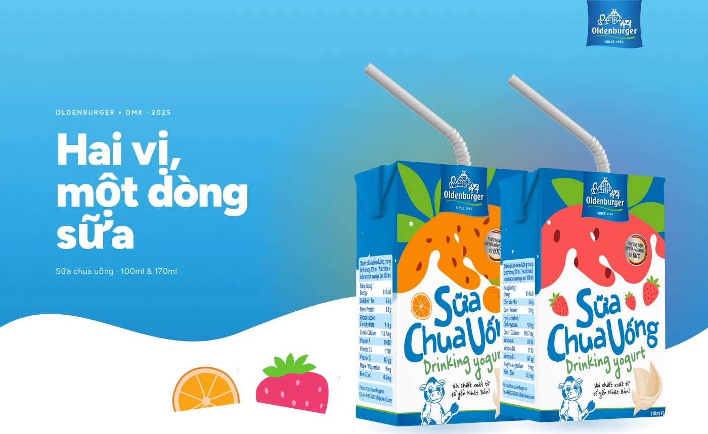 Oldenburger — Hai vị, một dòng sữa case study cover